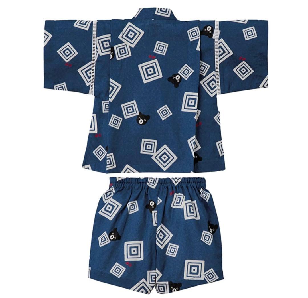 新品タグ付き ミキハウス ダブルB 甚平 120