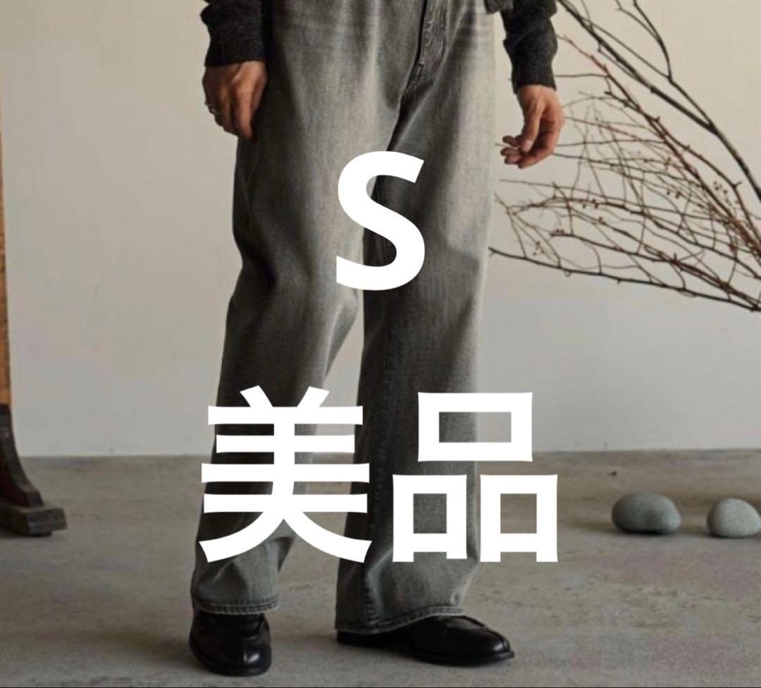 リ*イ様 FLARE SLUB DENIM PANTS