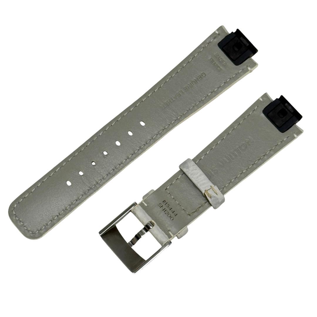 LOUIS VUITTON タンブール用ストラップ モノグラム 白 R15444