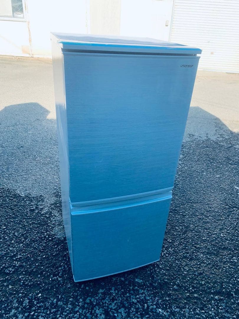 ①✅SHARPノンフロン冷凍冷蔵庫✅ ✅SJ-D14F-S✅送料設置無料