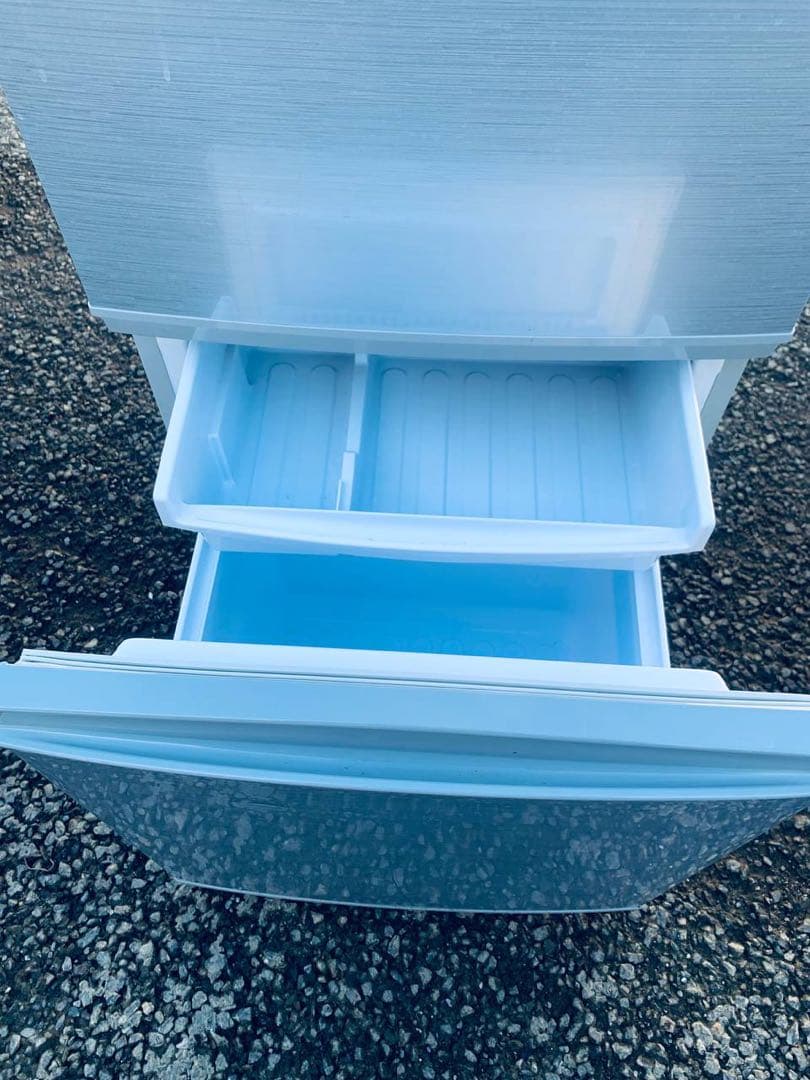 ①✅SHARPノンフロン冷凍冷蔵庫✅ ✅SJ-D14F-S✅送料設置無料