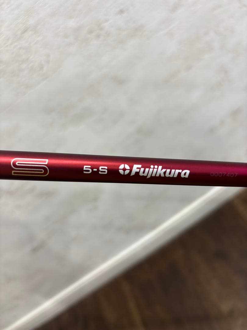 【お値下げ】　美品　フジクラ　24ベンタスレッド　5-S ピンスリーブ付　1w用