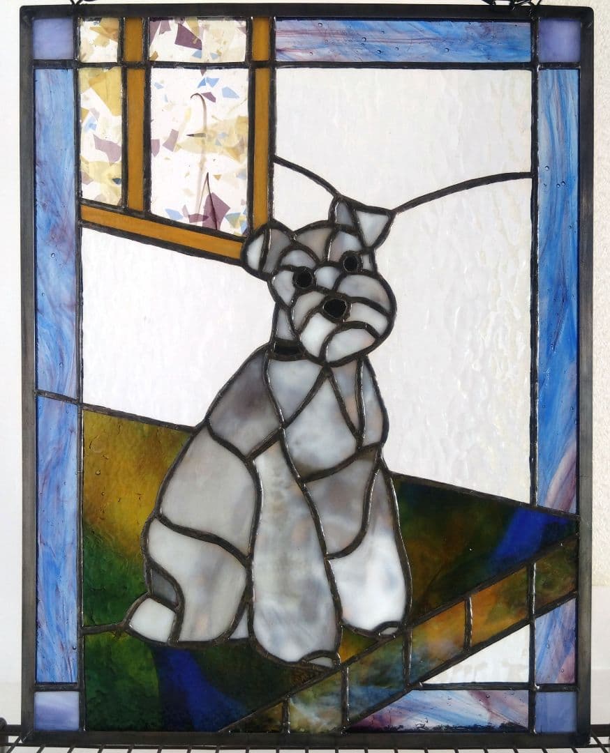 ミキール様用ステンドシュナウザー92-28