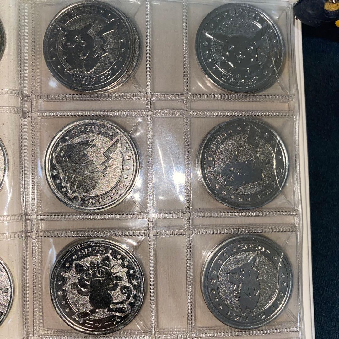 【貴重】ポケモン メタルフォルダー&40枚セット金2枚ピカチュウ6種