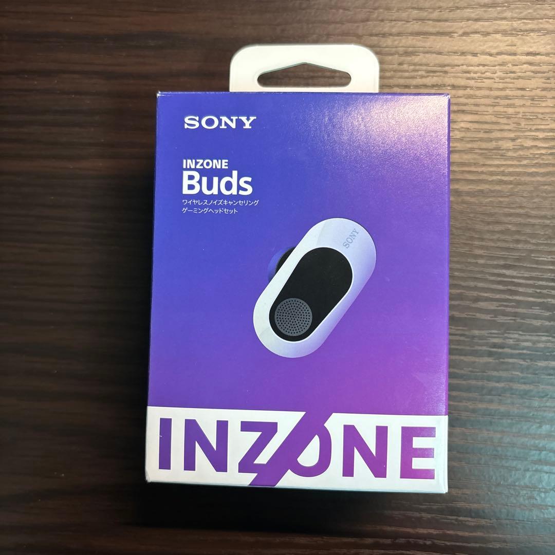 ほぼ新品 ソニー ゲーミングイヤホン INZONE Buds 白