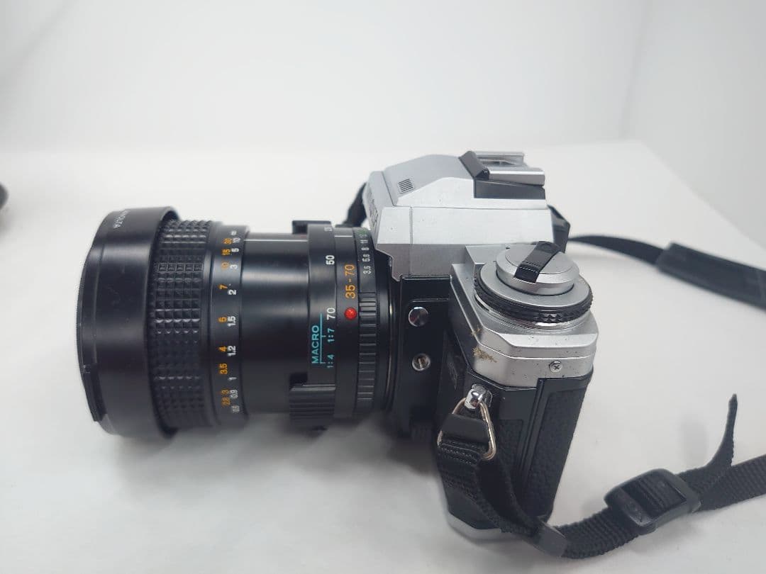 MINOLTA X-700 シルバー フィルムカメラ MD 35‐70mm付き