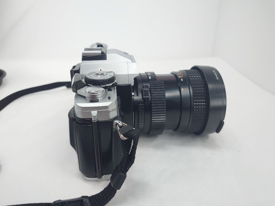 MINOLTA X-700 シルバー フィルムカメラ MD 35‐70mm付き