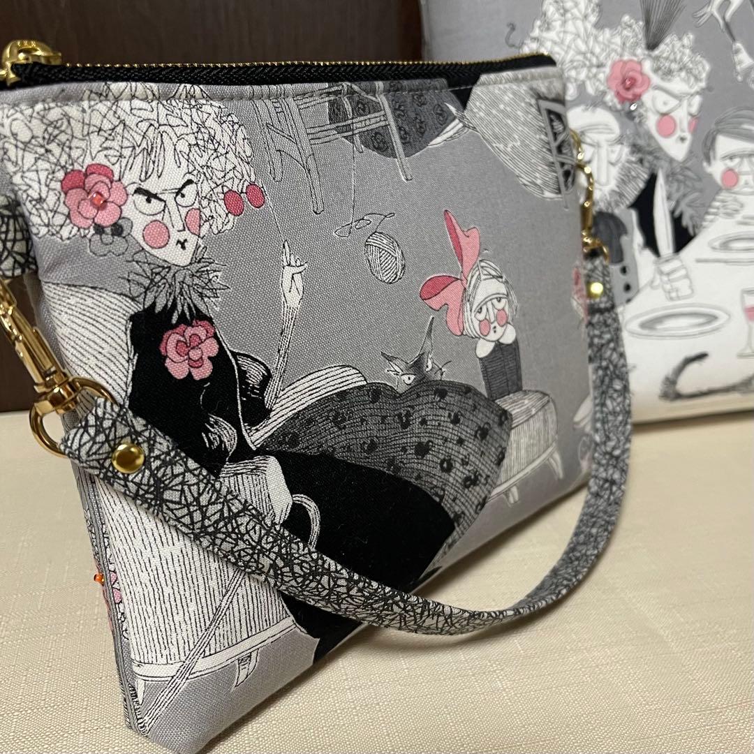 ♡ガストリーナイトで2個♡ハンドメイド　アレキサンダーヘンリー