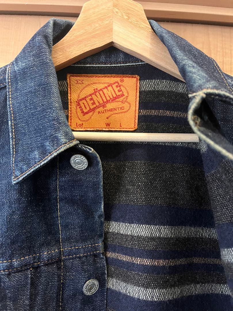 Denime 2ndデニム ブランケットジャケット