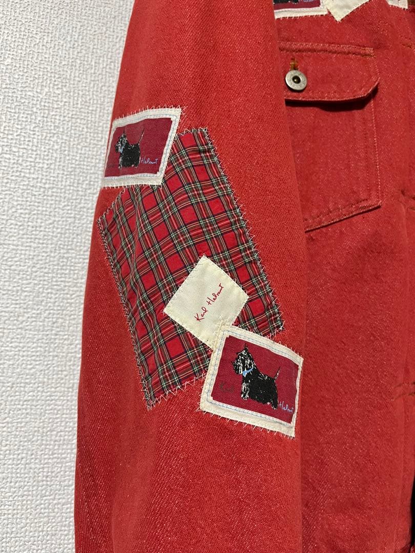 karl helmut(カールヘルム)デニムジャケット　犬