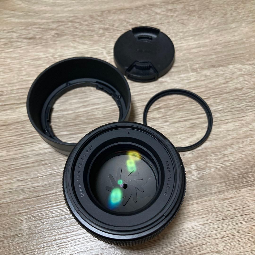SIGMA 56mm F1.4 DC DN レンズ マイクロフォーサーズ