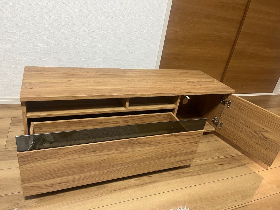 118㎝木目調テレビ台