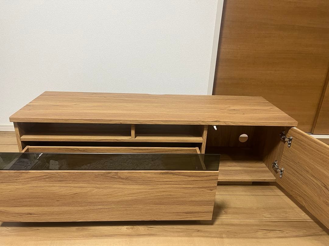 118㎝木目調テレビ台