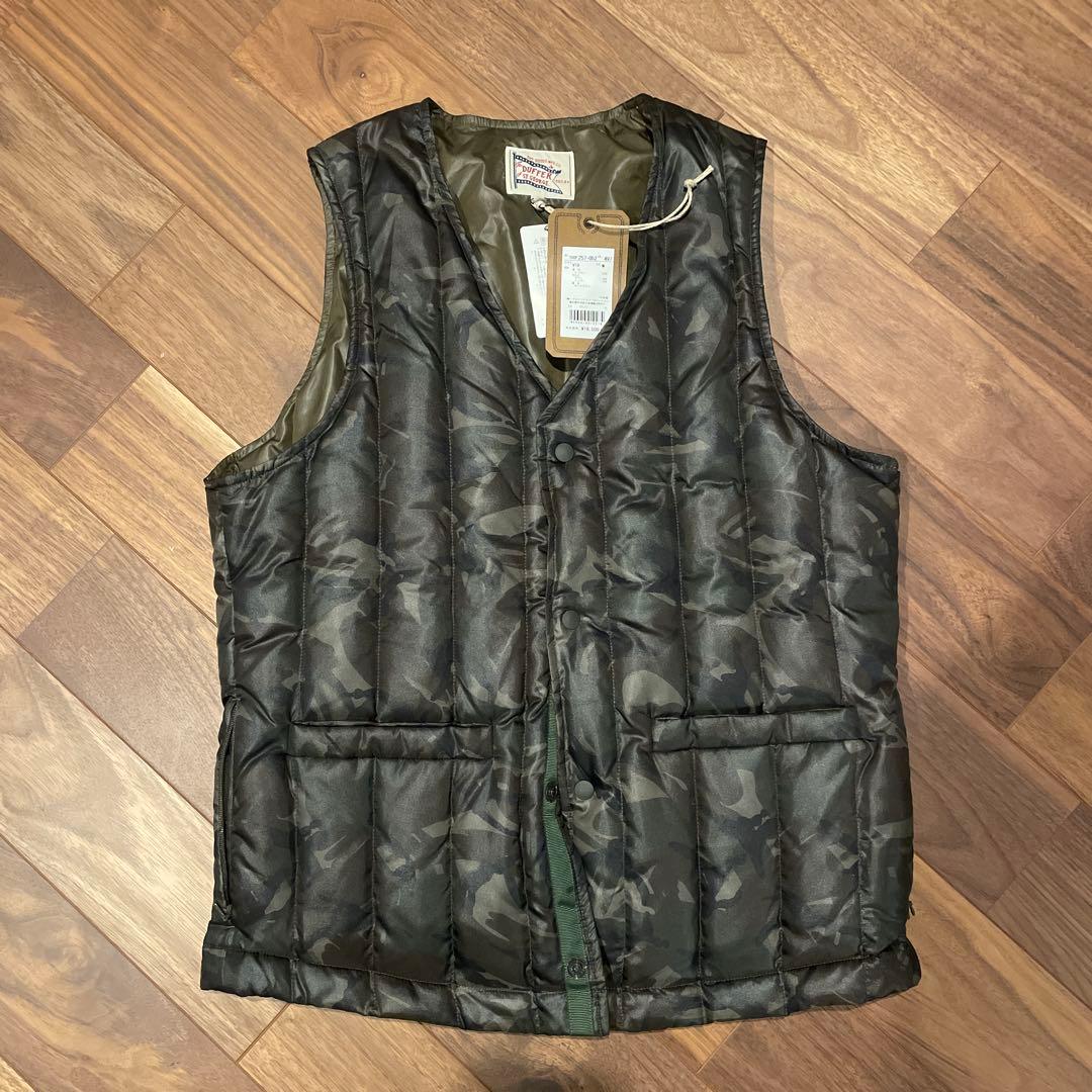 激レア！Duffer ダファー 迷彩　ダウンベスト