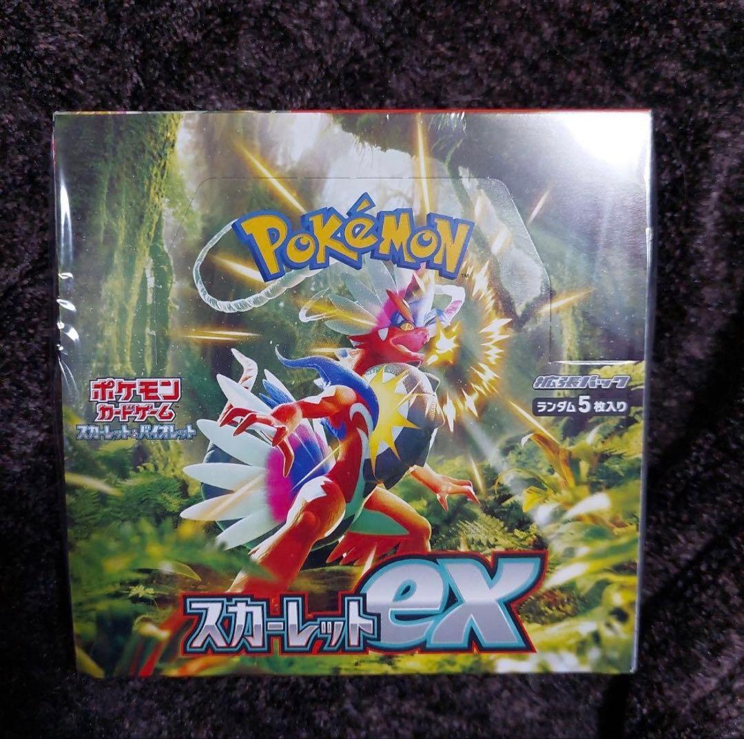 スカーレットex 新品未開封 シュリンク付き1BOX