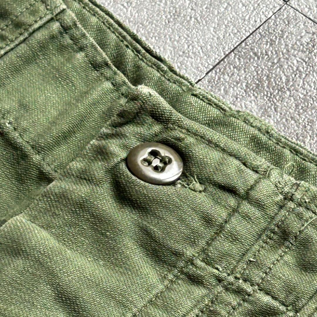 60s アメリカ軍 OG107 ベイカーパンツ 30×35