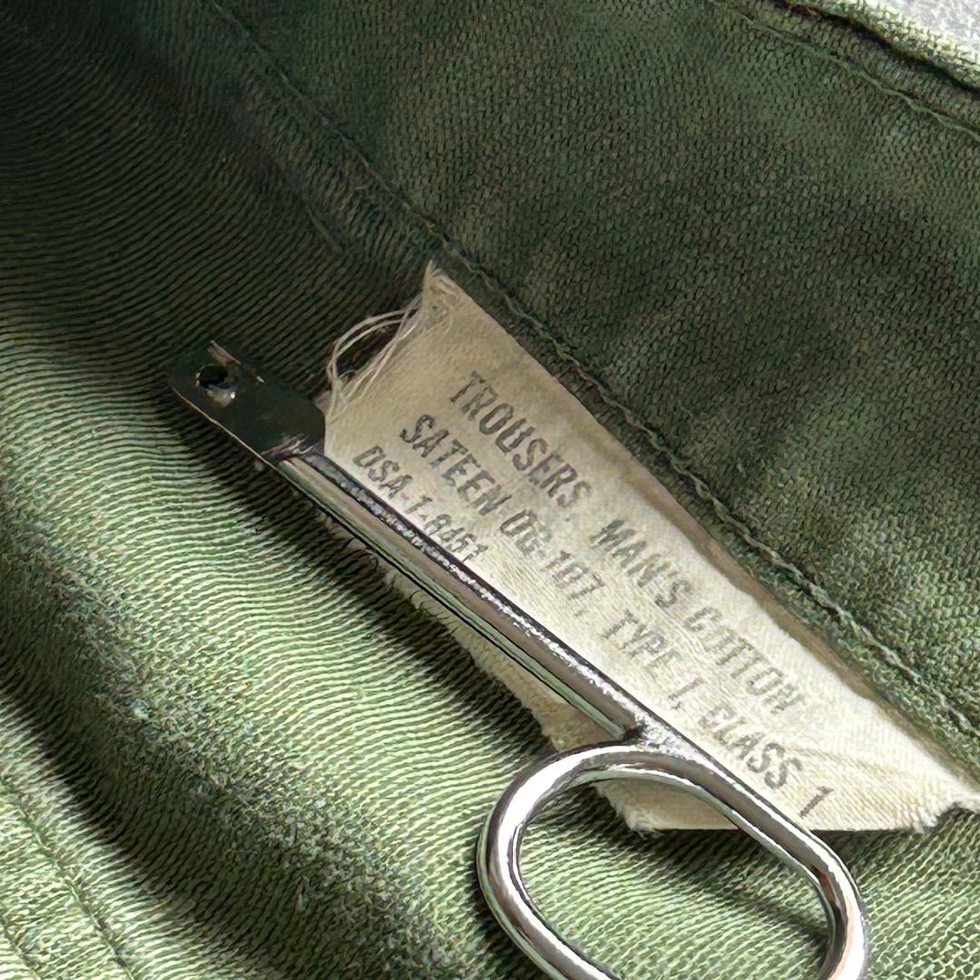 60s アメリカ軍 OG107 ベイカーパンツ 30×35