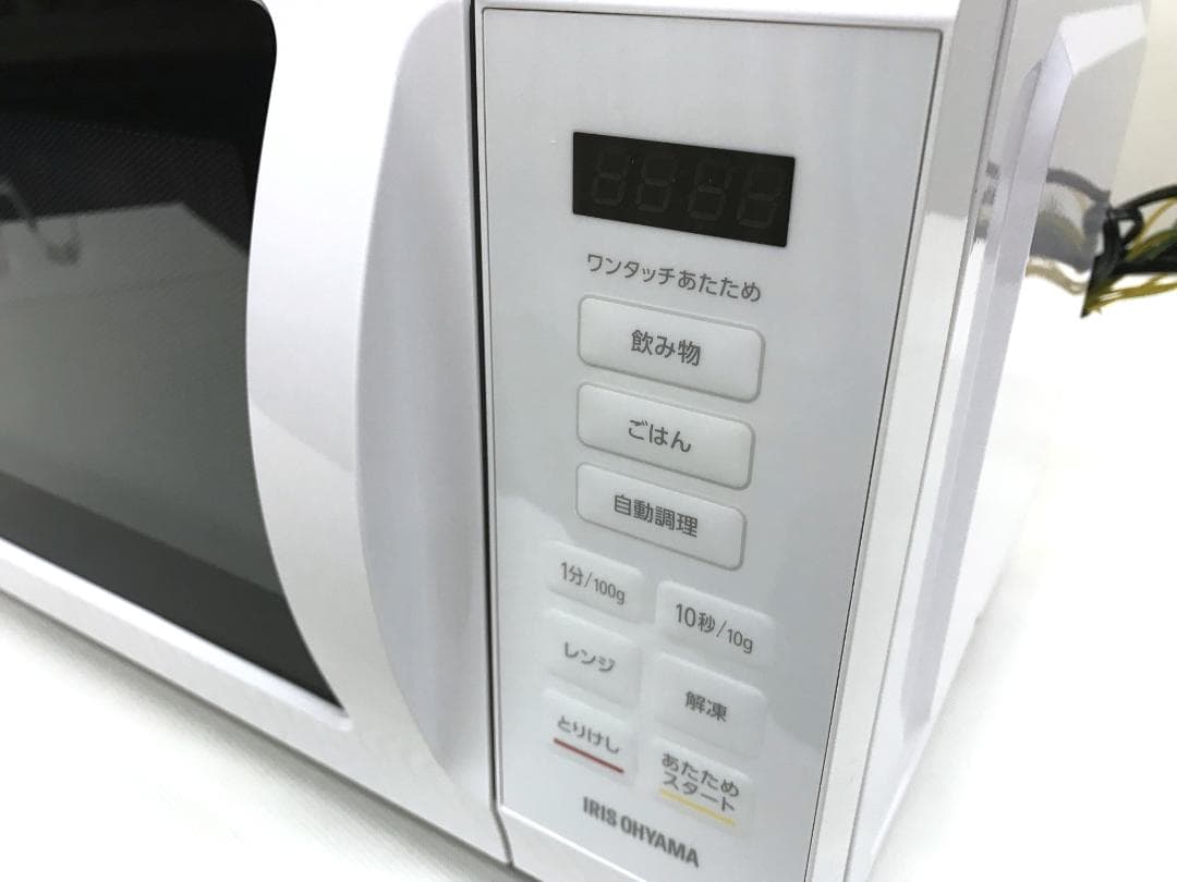 アイリスオーヤマ　フラットタイプ電子レンジ　IMB-F186　2024年美品