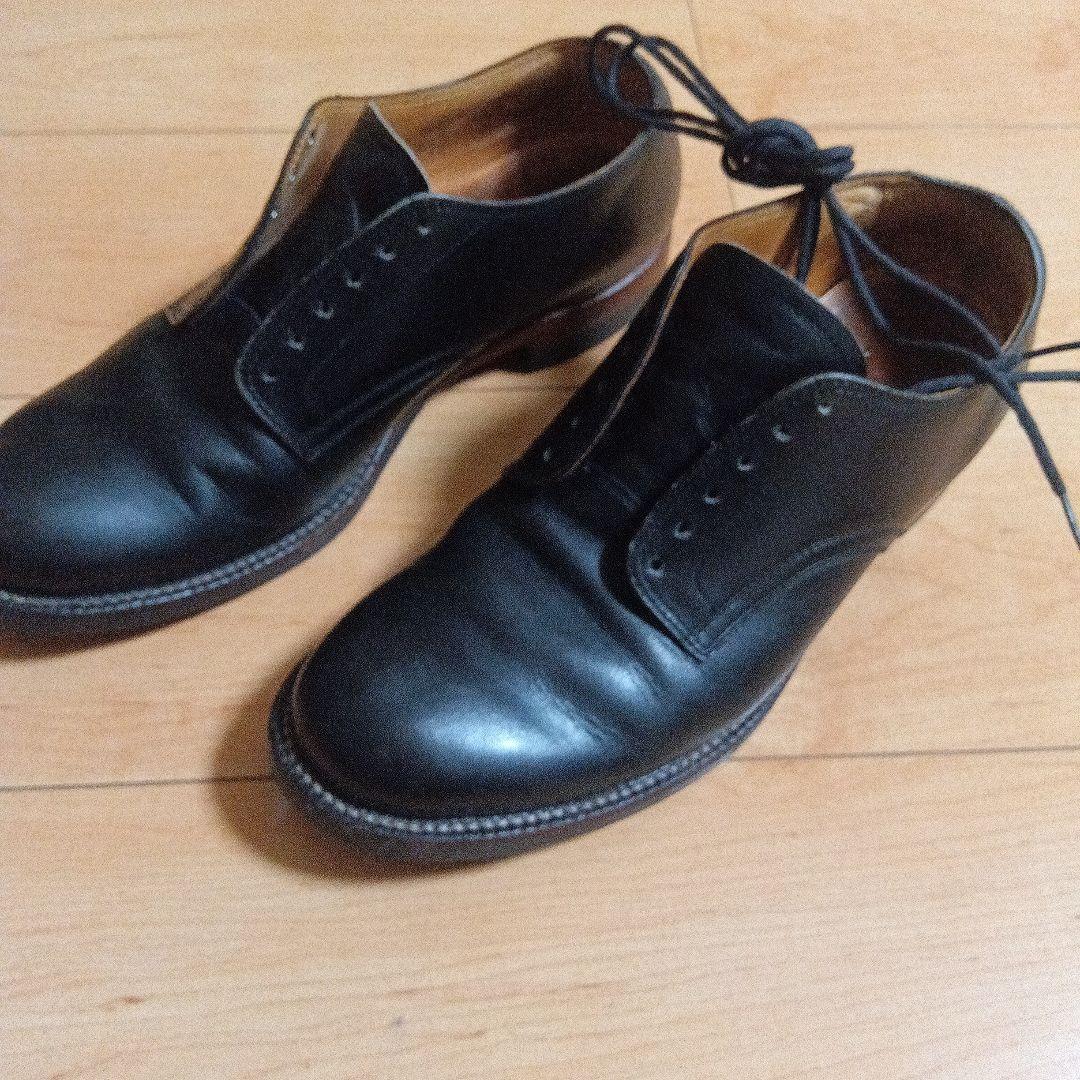 WJバズリクソンズ/ウィリアムギブソン ブラックサービスシューズ