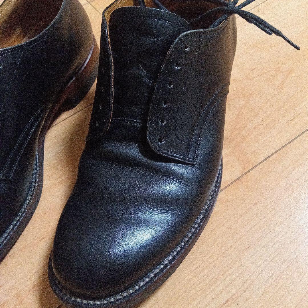 WJバズリクソンズ/ウィリアムギブソン ブラックサービスシューズ