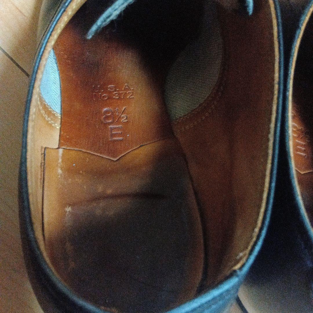 WJバズリクソンズ/ウィリアムギブソン ブラックサービスシューズ