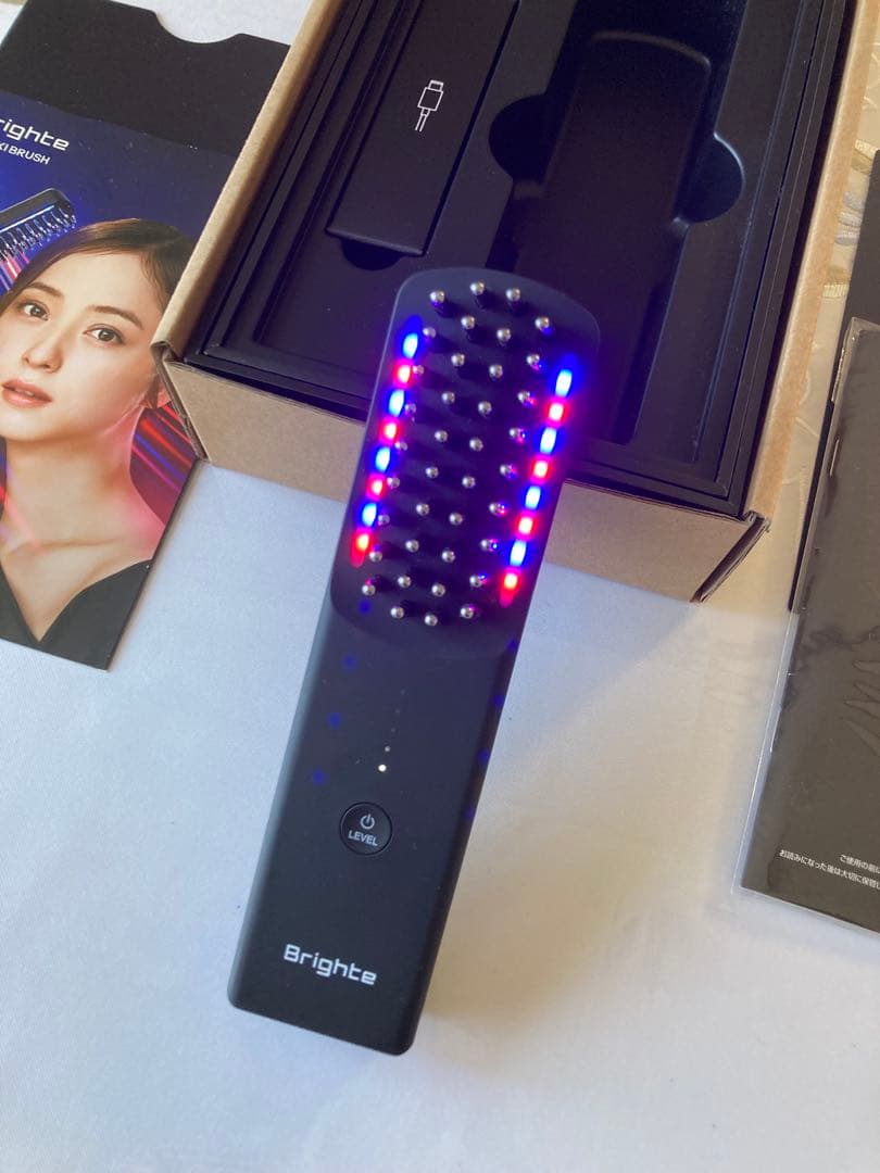 Brighte ブライトエレキブラシ ブラシ型美顔器ELEKI BRUSH