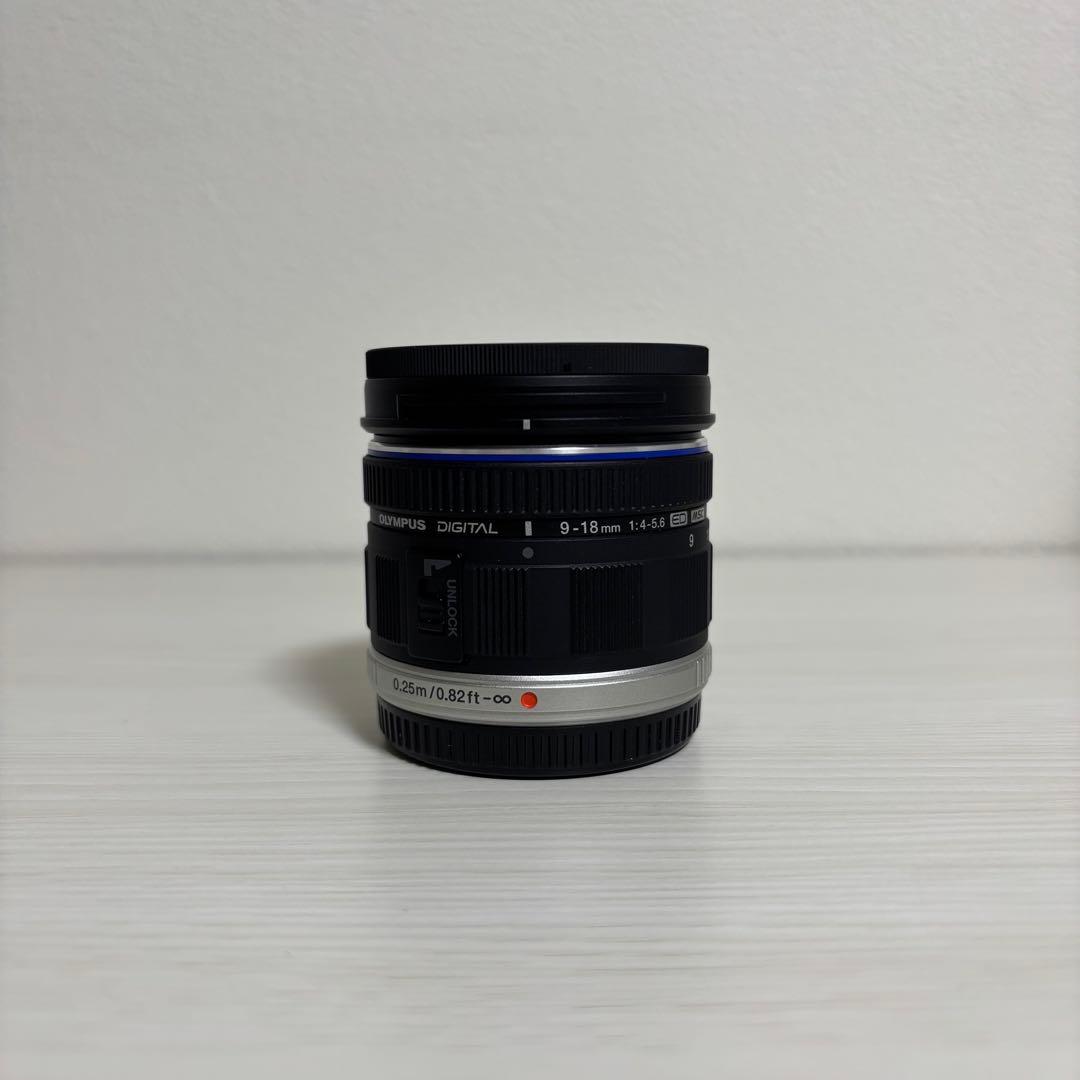 M.ZUIKO DIGITAL 9-18mm 超広角ズーム 動作良好