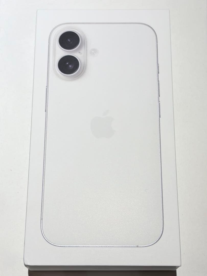 【新品未開封】iPhone16 ホワイト 128G SIMフリー