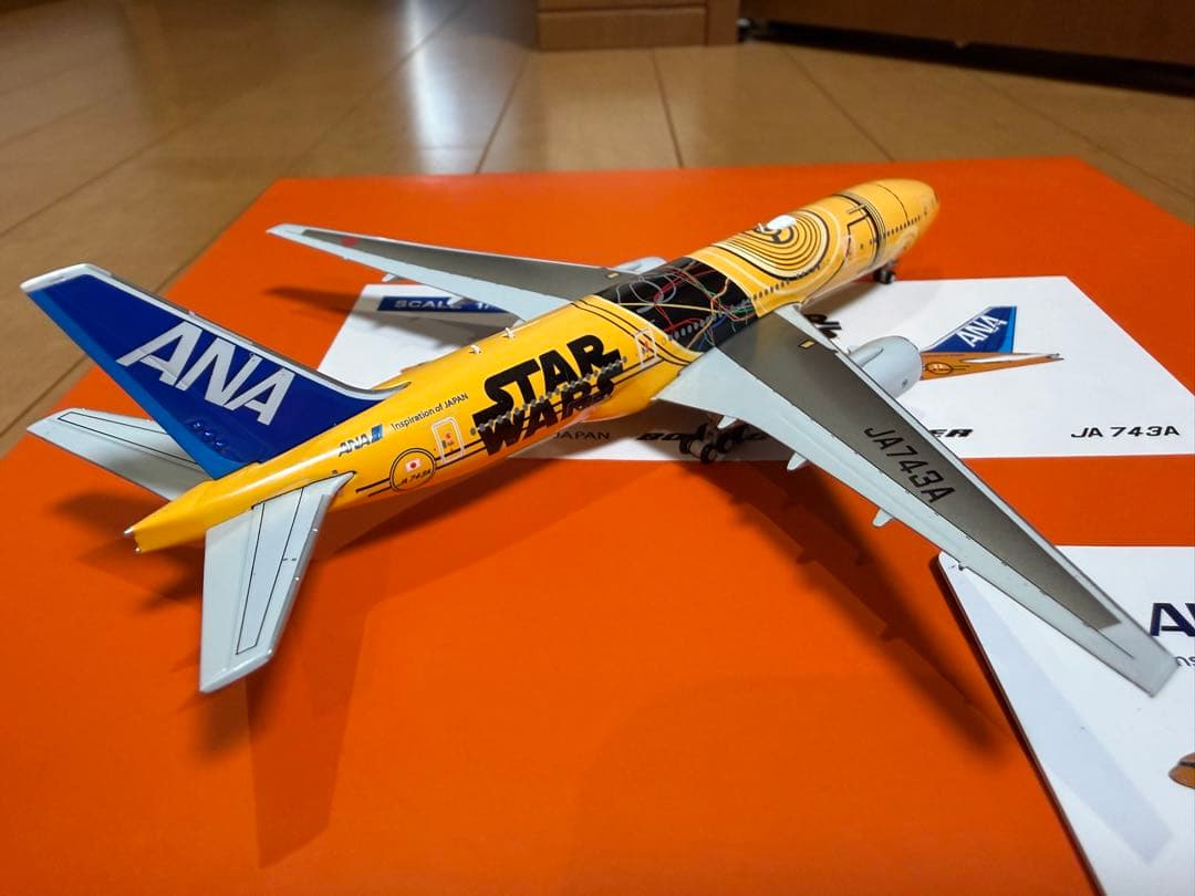 航空機・ヘリコプター JC WINGS 1/400 ANA C3PO JET JA743A