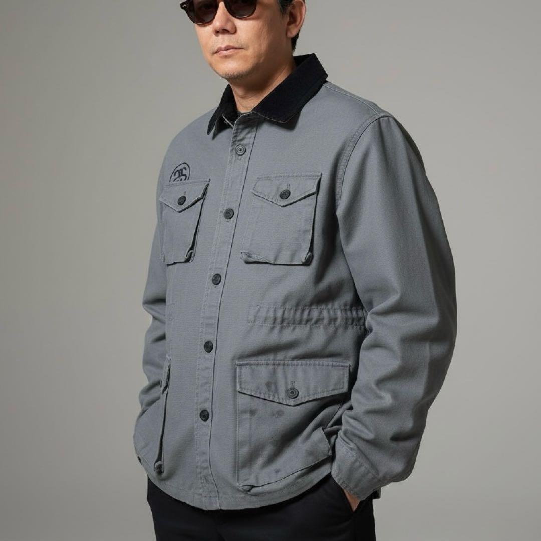 え*ま様 00s old stussy coverall gray archiv