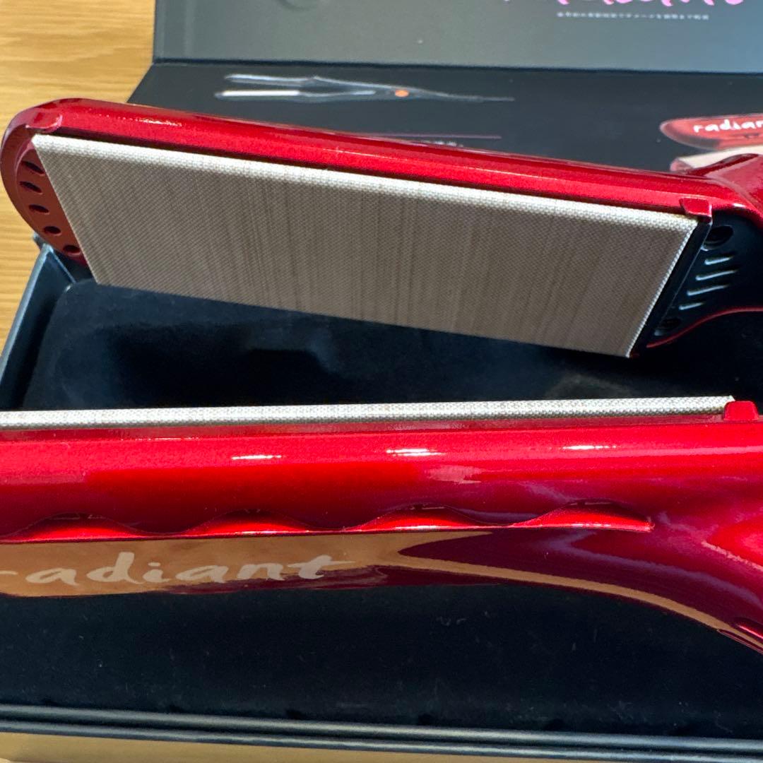 【美品】radiant プロフェッショナルヘアアイロン 35mm