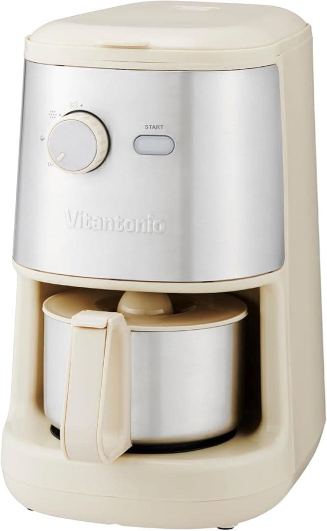 全自動コーヒーメーカー　ミル付き　Vitantonio VCD-200-I