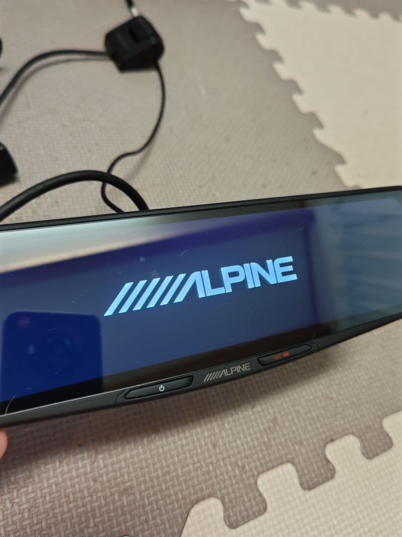 ALPINE DVR−DM1200A−IC　ミラー型ドライブレコーダー 2カメラ
