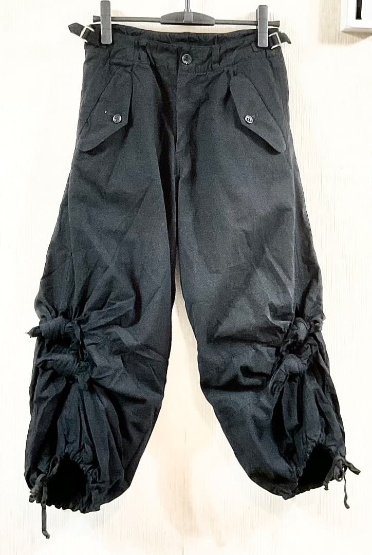 Comme des garçons アーカイブ　2003ss 裾リボンパンツ