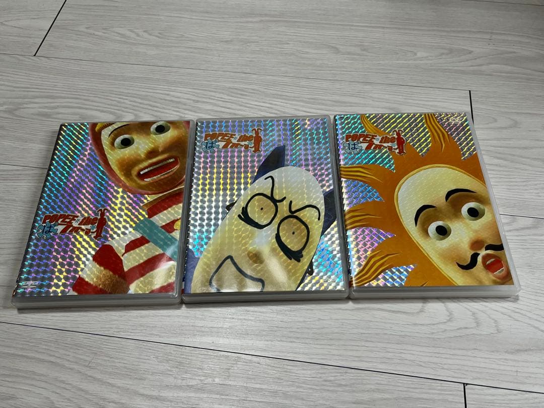 POPEE the ぱフォーマー DVD 全3巻セット　ステッカー付き