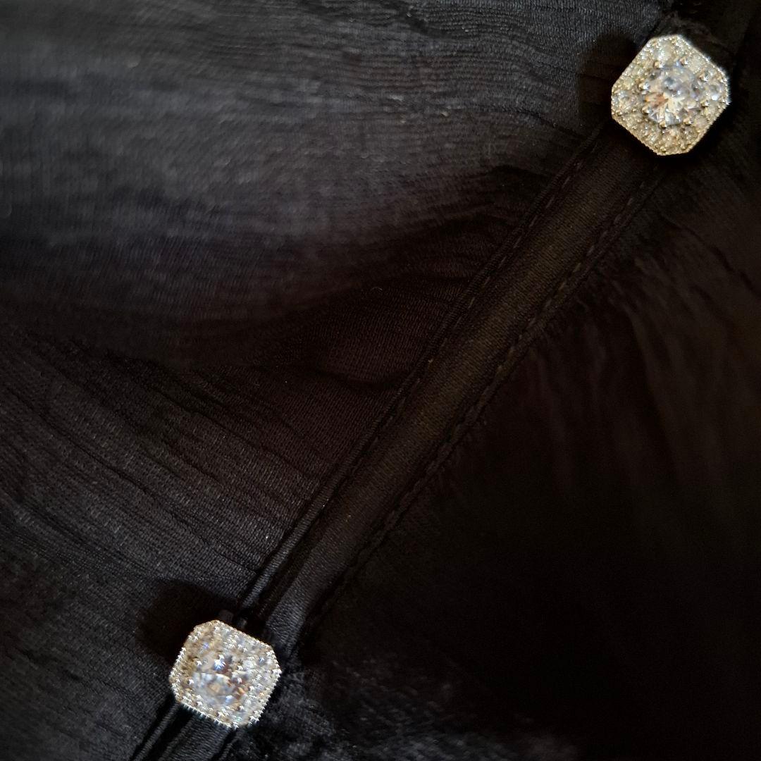 ♡*様 ROBE de FLEURS サテン/ フロントシフォン/ ミニ/ キャ