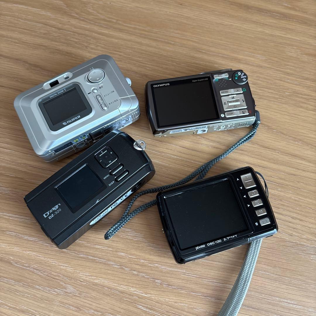 動作未確認　カメラ　4点セット