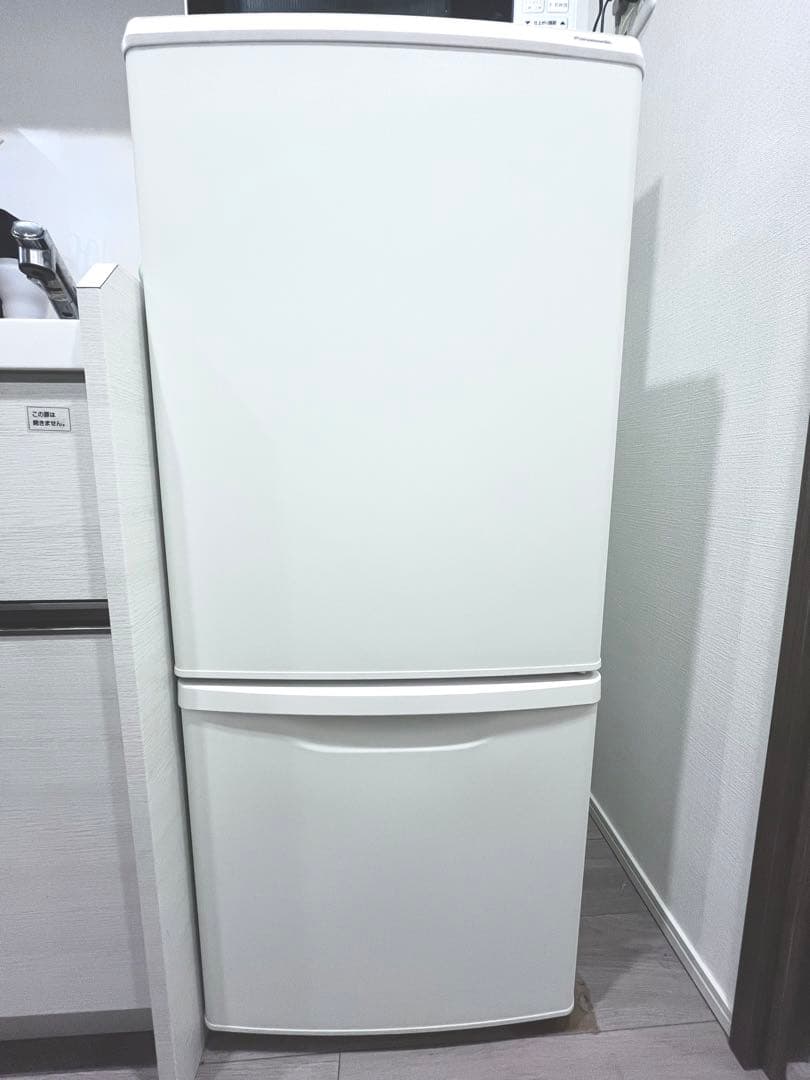 【美品】パナソニック/Panasonic 冷蔵庫 NR-B14HW-W 138L
