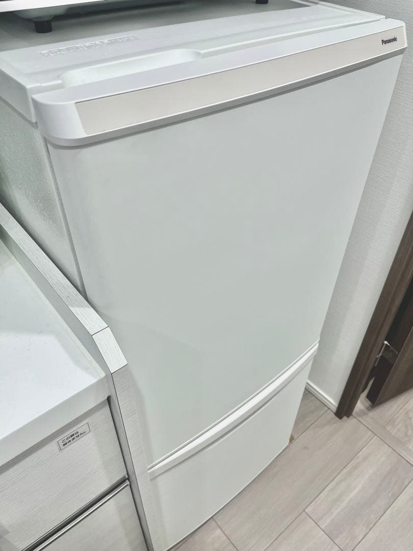 【美品】パナソニック/Panasonic 冷蔵庫 NR-B14HW-W 138L