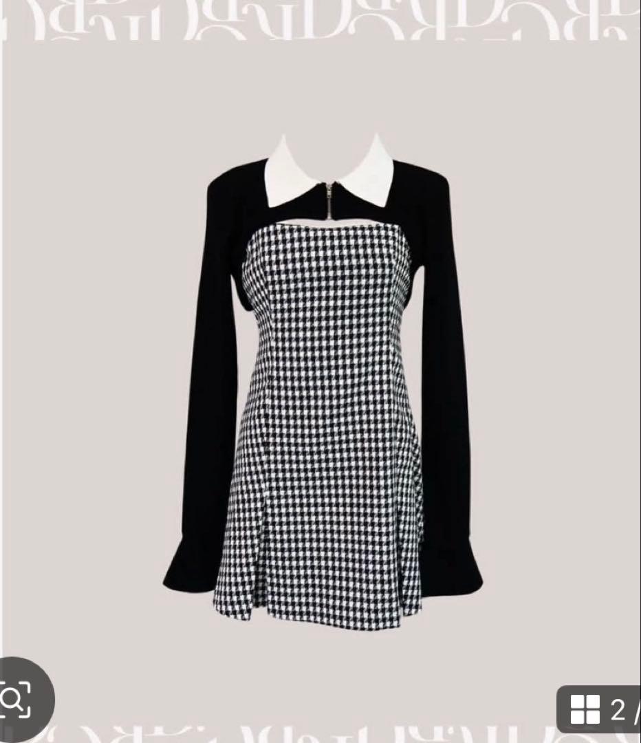Randy Houndstooth ensembleワンピース