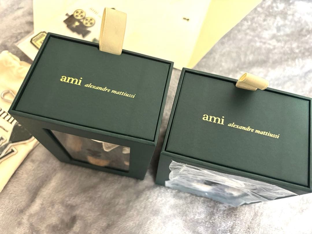 【2点セット】AmiParis チェウシク コラボ キーリング テディベア 韓国