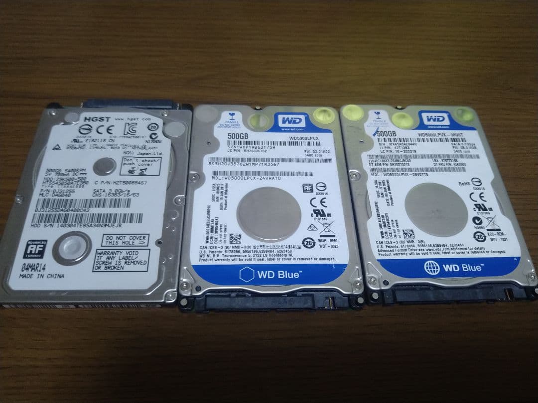 AMD Ryzen 5 3400G CPU 2.5インチSATA HDD