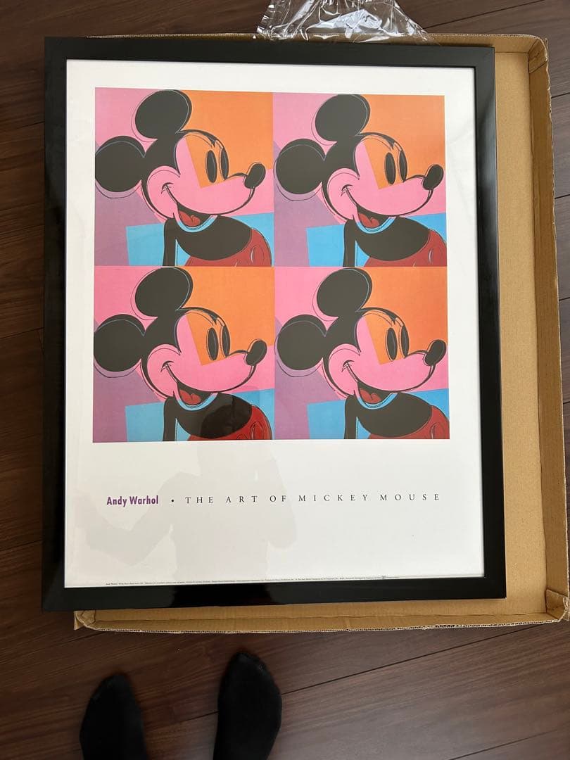The Art Of Mickey Mouse ウォーホル/アートポスター