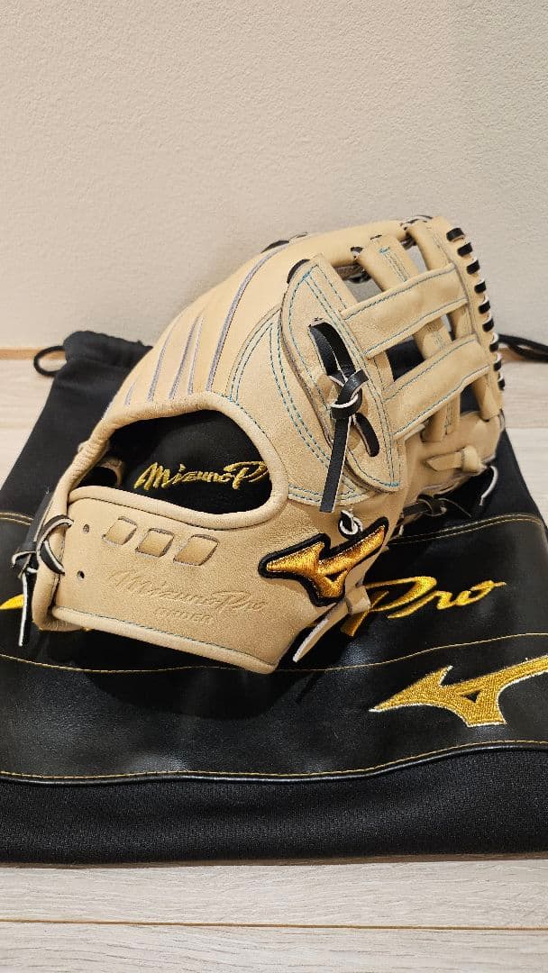 【美品】Mizuno Pro 硬式 外野手用グローブ