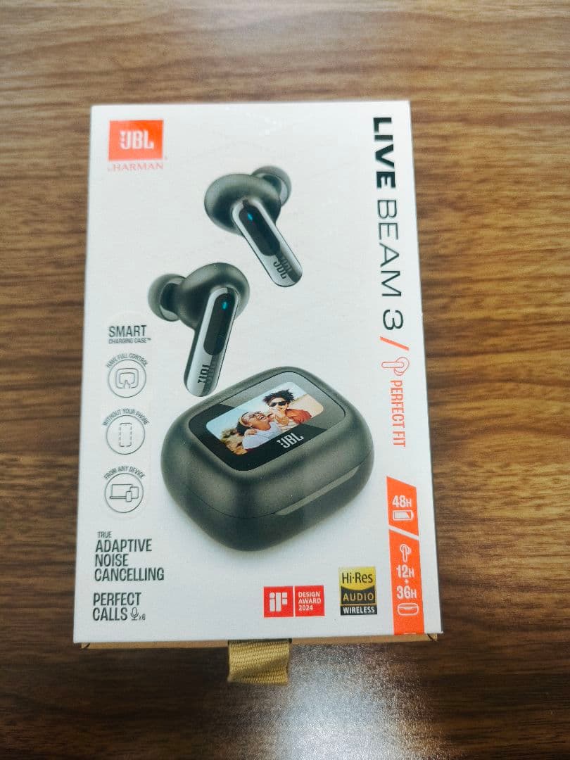 JBL LIVE BEAM 3 ワイヤレスイヤホン