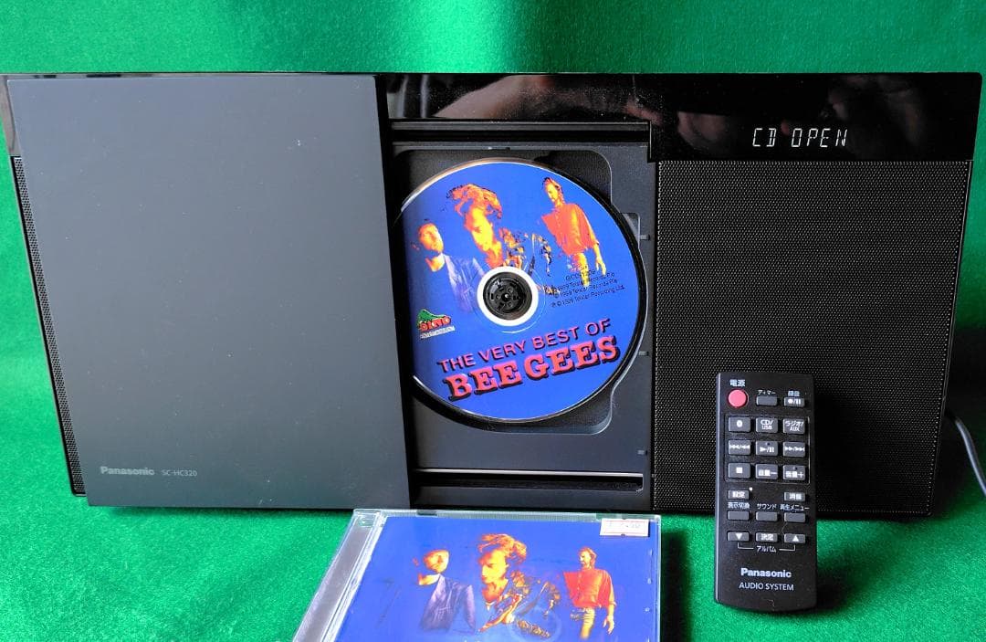 美品　Panasonic SC-HC320-K ミニコンポ