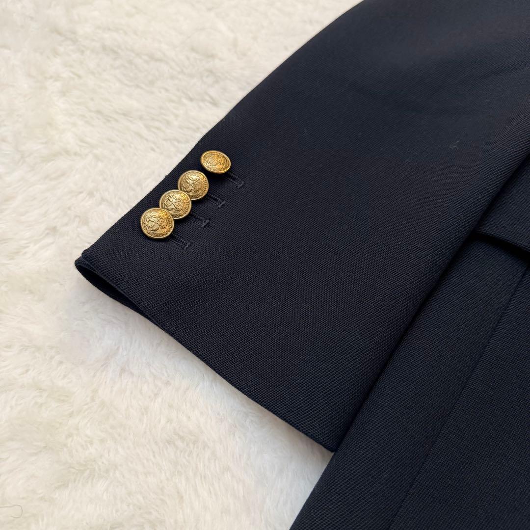 美品　BEAUTY&YOUTH ダブル 紺ブレ　金ボタン ジャケット 38