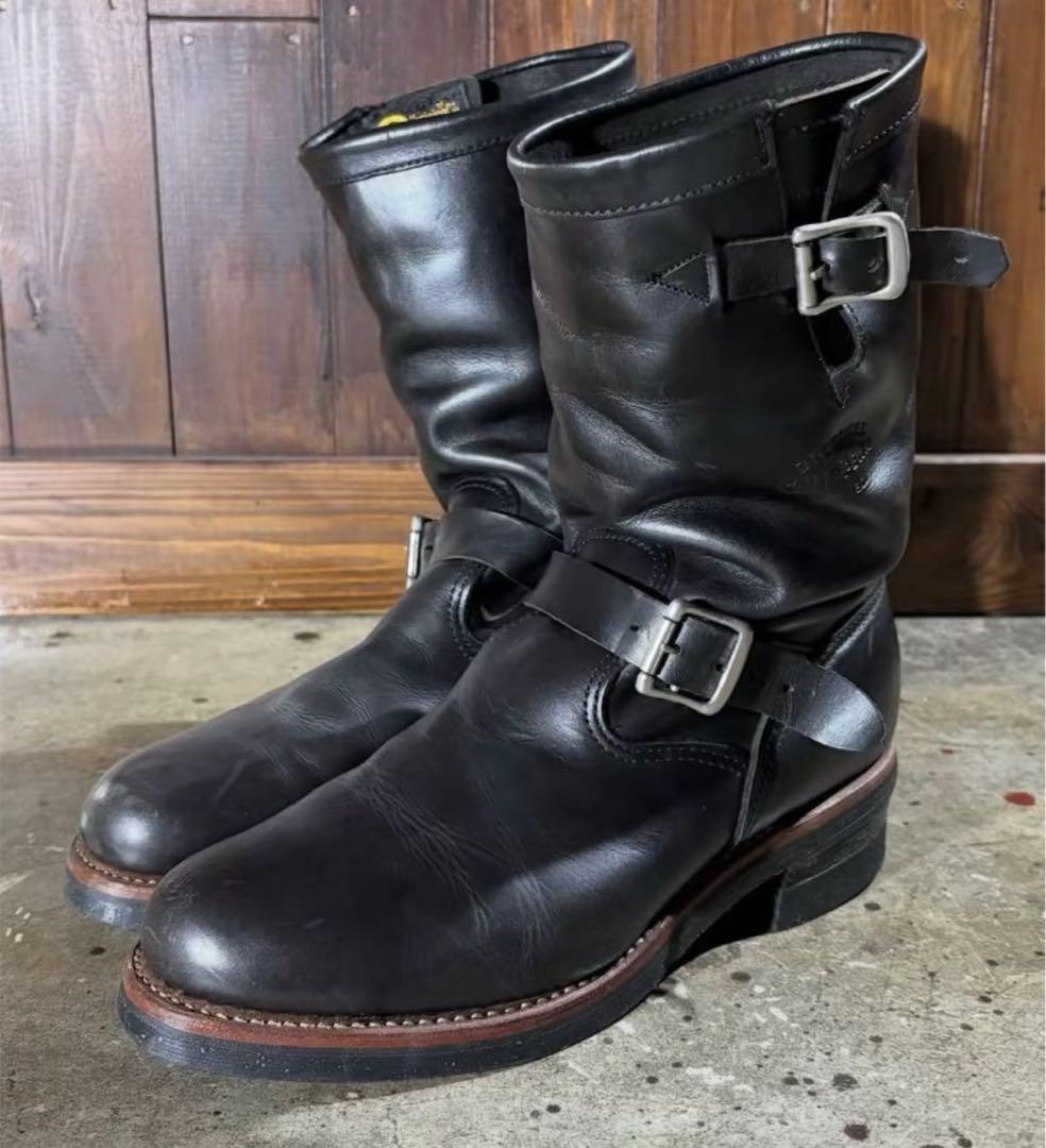 【希少】CHIPPEWA チペワ　エンジニアブーツ USA製　アメカジ　ペコス