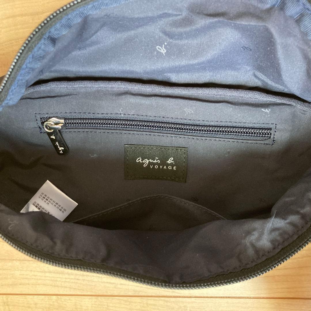 【新品未使用】アニエスベー ボディバッグ　黒