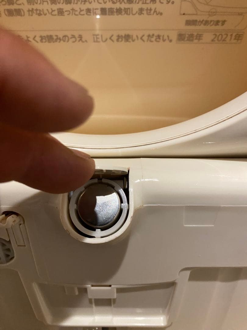 Panasonic DL-ENX10-CP 温水洗浄暖房便座　パステルアイボリー